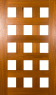 DGP15S Glazed Timber Pivot Door.