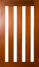 DGP404S Glazed Timber Entrance Door