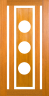 DG061SFP 1020 Glazed Timber Entrance Door