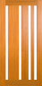 DG308S 1020 Glazed Timber Entrance Door